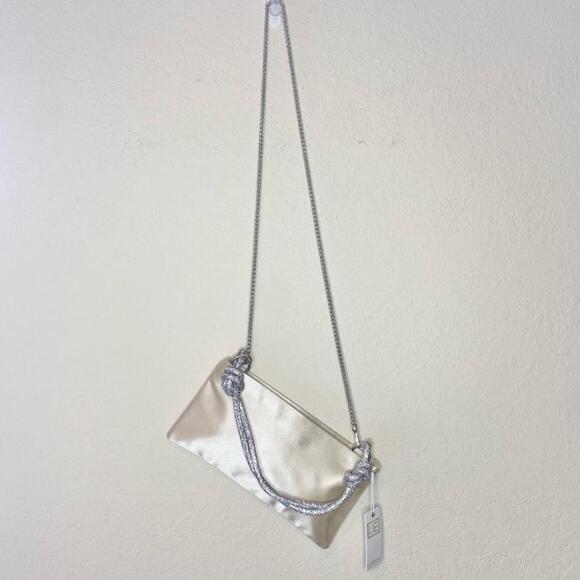 Urban Expressions Champagne Rhinestone Handle Evening Bag - Picture 2 of 6